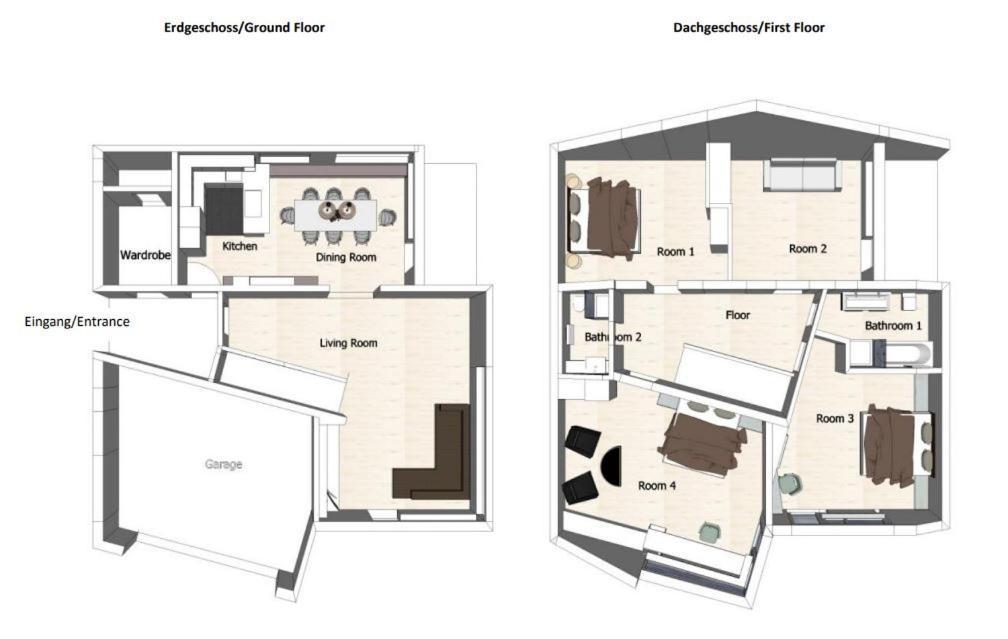 Haus4Zimmer - Luxus Mit Blick Ueber Den Bodensee - Mit Garage Bregencja Zewnętrze zdjęcie